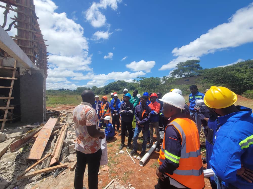 Stan Tech Construction Team at Project Site